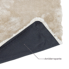 Tapete Infantil Retangular Via Star Poliéster Bege Interno 1,4x2m