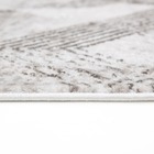 Tapete Istambul 01 100x140 - Bege E Cinza - Edantex