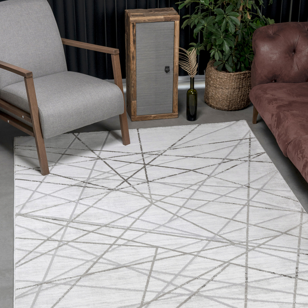 Tapete Istambul 02 300x400 - Bege E Cinza - Edantex