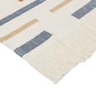 Tapete Jacquard 160X45cm Azul