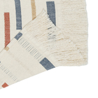 Tapete Jacquard 160X45cm Azul