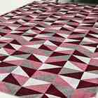 Tapete Jacquard Antiderrapante 1,32x2,50 Dallas Vermelho