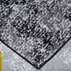 Tapete Jacquard Cairo 135x200cm Preto - Antiderrapante