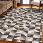 Tapete Jacquard Dallas 135x250cm Antiderrapante Sala/quarto -