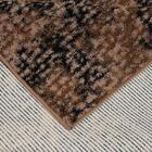 Tapete Jacquard Solaris 135x250cm Marrom - Antiderrapante