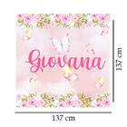 Tapete Jardim E Suas Borboletas