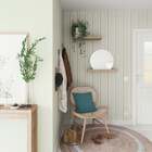 TAPETE JUTA DETALHE BRANCO 150CM INSPIRE