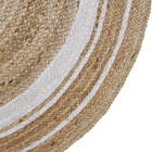 Tapete Juta Nour Branco 1,5m Inspire