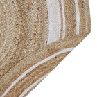 Tapete Juta Nour Branco 1,5m Inspire