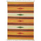 Tapete Kilim - 1,00m X 1,40m - 100% Algodão - Desenho 002 - N