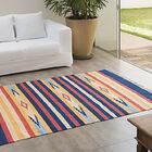 Tapete Kilim - 1,40m X 2,00m - 100% Algodão - Desenho 002 - N