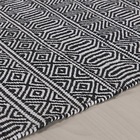 Tapete Kilim Anand 200x250 Preto Unico