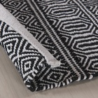 Tapete Kilim Anand 200x250 Preto Unico