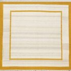 Tapete Kilim Jaipur 200x200 Amarelo/natural