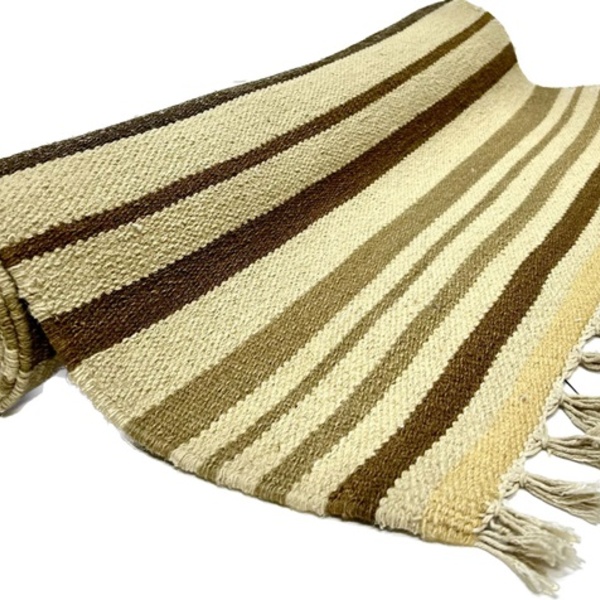 Tapete Kilim Shutle 77x244 Listra Bege