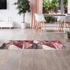 Tapete Liege 03 250x380 - Vermelho Bege - Edantex