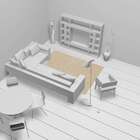 Tapete Life Confort Shaggy 50mm Multicreme 150x200 Cm