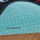 Tapete Liso 1,5 X 1,0m Retangular Pelúcia 8mm - Cafe