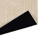 Tapete Liso Retangular Fibra Sintética Bege Interno 2,5x3m J Serrano