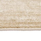 Tapete Liso Retangular Fibra Sintética Bege Interno 2x2,5m J Serrano