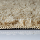 Tapete Liso Retangular Liss Poliéster Bege Interno 0,5x0,9m Jolitex