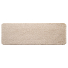 Tapete Liso Retangular Liss Poliéster Bege Interno 0,66x1,8m Jolitex