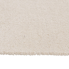 Tapete Liso Retangular Manoa Algodão Branco Interno 0,5x0,8m Inspire