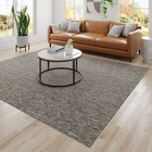 Tapete Liso Retangular New Bouclê Polipropileno Cinza Interno 2,5x3m Tapetes São Carlos