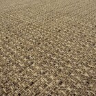 Tapete Liso Retangular New Bouclê Sergipe Polipropileno Marrom e Bege Internas 0,75x2,40m Tapetes São Carlos