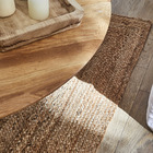 Tapete Liso Retangular Nils Fibra Dourado Áreas Internas 1,6x2,3m Inspire