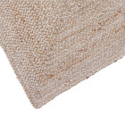 Tapete Liso Retangular Nils Fibra Dourado Áreas Internas 1,6x2,3m Inspire