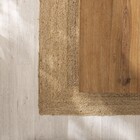 Tapete Liso Retangular Nils Fibra Dourado Áreas Internas 2x3m Inspire