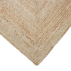 Tapete Liso Retangular Nils Fibra Dourado Áreas Internas 2x3m Inspire