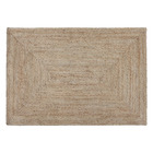 Tapete Liso Retangular Nils Fibra Dourado Áreas Internas 2x3m Inspire