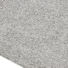 Tapete Liso Retangular Poliéster Cinza Áreas Internas 2x2,5m Via Star