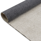 Tapete Liso Retangular Poliéster Creme Áreas Internas 1,4x2m Via Star