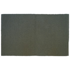 Tapete Liso Retangular Sachal Algodão Verde Áreas Internas 0,5x0,8m Inspire