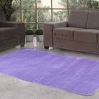 Tapete Liso Sala/quarto 0,50 Cm X 0,70 Cm - Lilás