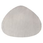 Tapete Liso Orgânico Zoyo Siena Polipropileno Cinza Internas 1.95X2.45m Tapetes São Carlos