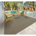 Tapete Listrado Retangular Araucaria Multicolorido Áreas Internas e Externas 2,50X3,50m Tapetes São Carlos