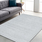 Tapete Listrado Edantex Glamour 01 Cru 200x250 7908006059165