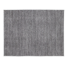Tapete Listrado Retangular Fibra Sintética Cinza Interno 1,5x2m J Serrano