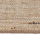 Tapete Listrado Retangular Juta Bege Áreas Internas 0,6x0,9m Via Star