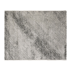 Tapete Listra Poliéster Bege e Prata 2,00x2,50cm Tapetes São Carlos