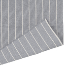 Tapete Listrado Retangular Via Star Algodão Cinza Interno 2,4x3m Portobello