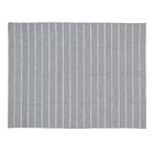 Tapete Listrado Retangular Via Star Algodão Cinza Interno 2x2,5m Portobello