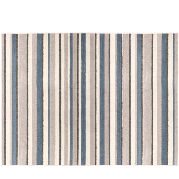 Tapete Listras Azul 1,50x2,00m Tapetes São Carlos