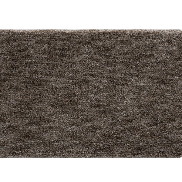 Tapete Lotus Grosso Pelo Baixo Antiderrapante  Bege - 140x200