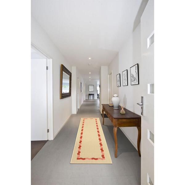 Tapete Lyre Rosa 50x180 Tapetes São Carlos