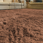 Tapete Macio Sala Quarto - Casu 300x200cm Marrom